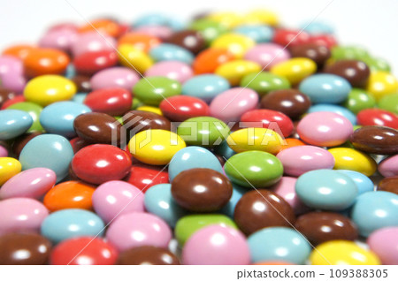 A piece of marble chocolate 109388305