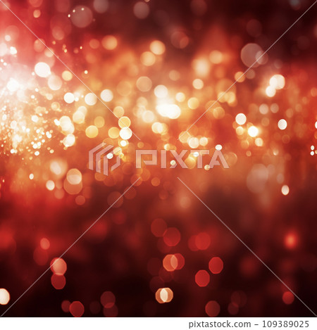 閃閃發光的紅光背景AI影像 109389025