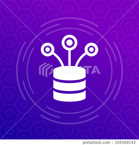 data sources icon for web data sources icon for web 109389142