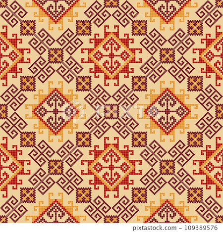 Georgian embroidery pattern 84 109389576
