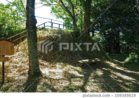 佐倉城跡公園內的藤塚遺址【千葉縣佐倉市】 佐倉城跡公園內的藤塚遺址【千葉縣佐倉市】 109389819