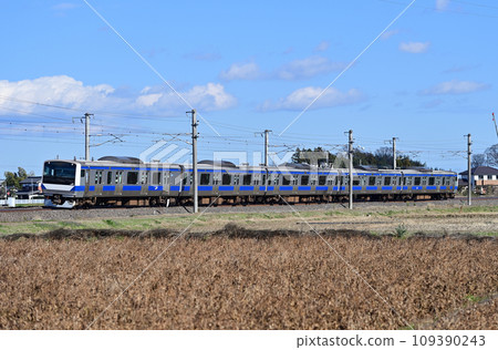 常盤線 赤塚內原 JR東日本 E531系 K459編組（勝田） 109390243