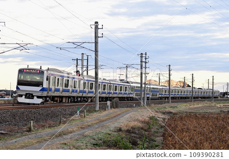 常盤線 赤塚內原 JR東日本 E531系 K401編組（勝田） 109390281