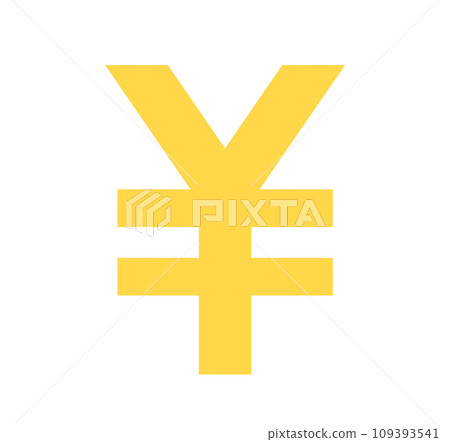 simple yellow circle mark simple yellow circle mark 109393541