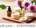 A set of handmade natural cosmetics. 109393966