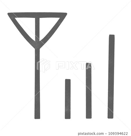 Illustration of radio waves 109394622