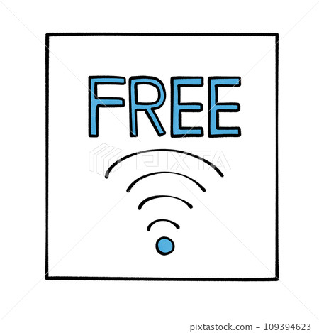 Free Free Wi-Fi illustration Free Free Wi-Fi illustration 109394623
