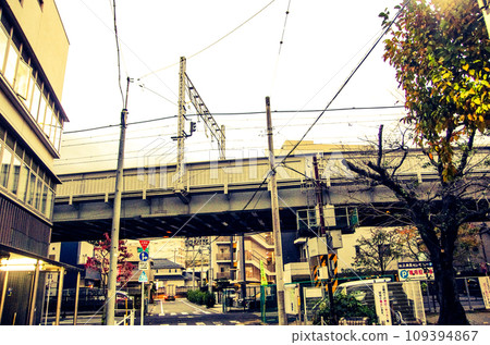 Scenery under the overpass 109394867