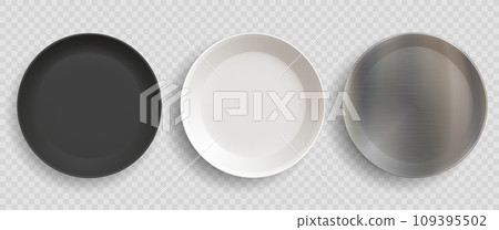 Ceramic, paper and metal plates, bowl or pan Ceramic, paper and metal plates, bowl or pan 109395502