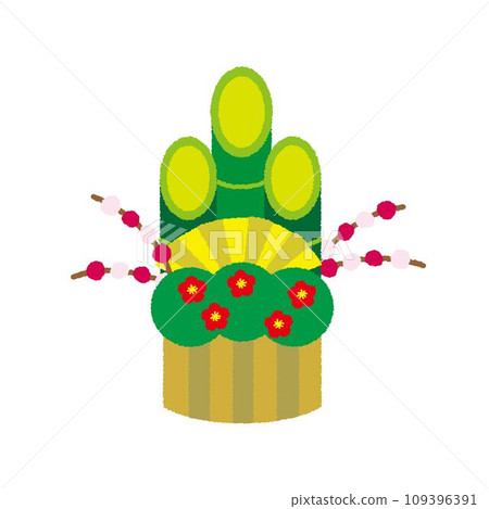 Kadomatsu的例證 109396391