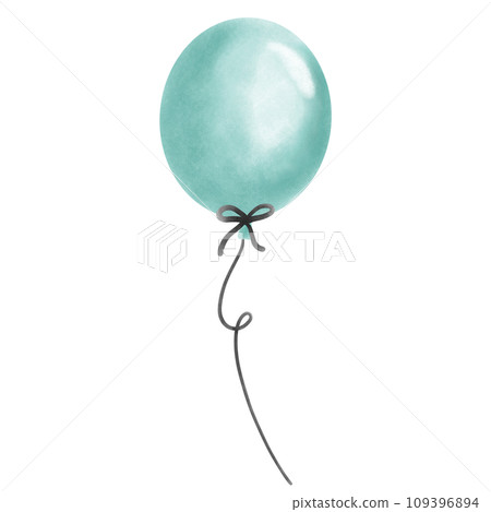 Green balloons 109396894