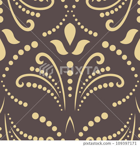 Floral Seamless Vector Pattern Floral Seamless Vector Pattern 109397171
