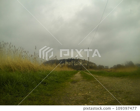Rustic Trail to the Old Mill 109397477