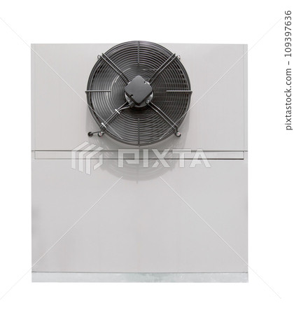 compressor unit of air conditioner isolated 109397636