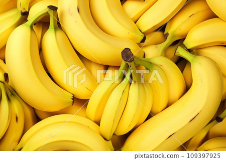 Background of many bananas Background of many bananas 109397925
