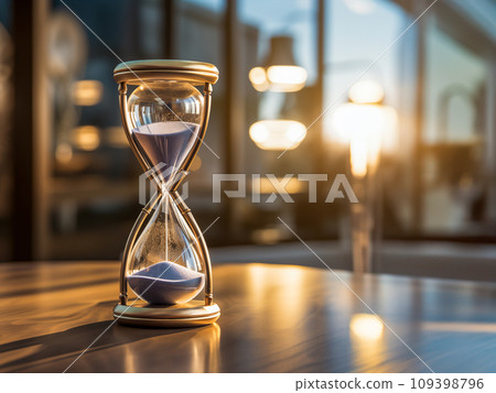 beautiful hourglass 109398796