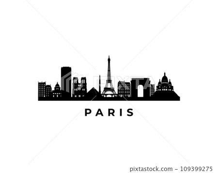 Vector Paris skyline. Vector Paris skyline. 109399275