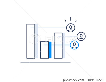 Recruitment service, human resources, choose candidate, fill vacancy, employment concept 109400220