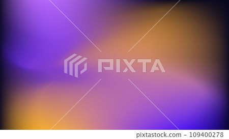 Blurred purple blue pink vector striped wallpaper. Abstract minimalistic azure indigo black orange lilac ads mockup design fon. Background for flyer social media wallpaper presentation.  109400278