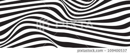 abstract black and white vector wave background abstract black and white vector wave background 109400537