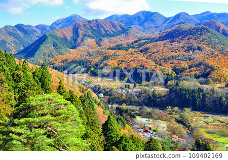 從錦州山寺立石寺五大道鳥瞰村莊 從錦州山寺立石寺五大道鳥瞰村莊 109402169