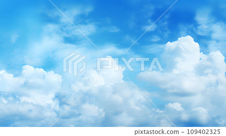 雲海背景素材 109402325