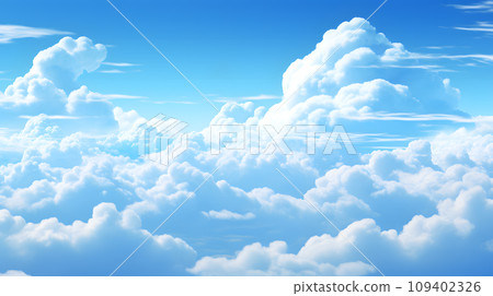 雲海背景素材 109402326