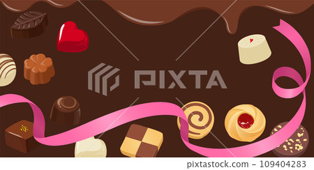 Valentine banner material_no text (2:1) 109404283