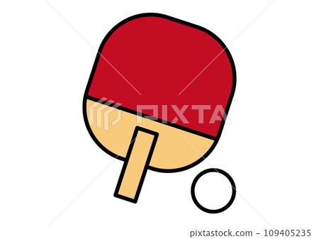 Table tennis illustration Table tennis illustration 109405235