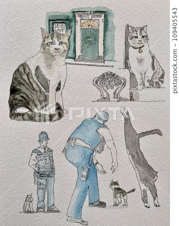 cat in london 109405543