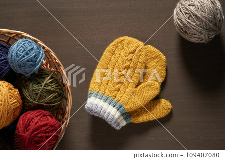 針織手套的圖像 109407080