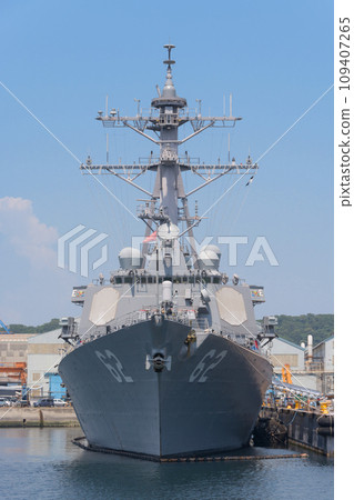 美國海軍「菲茨傑拉德號」宙斯盾艦停泊 美國海軍「菲茨傑拉德號」宙斯盾艦停泊 109407265