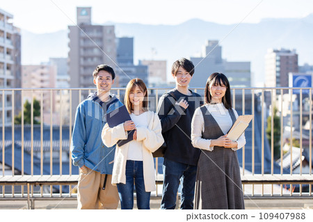 smiling college student smiling college student 109407988