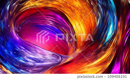 Colorful abstract pattern with metal texture 109408191