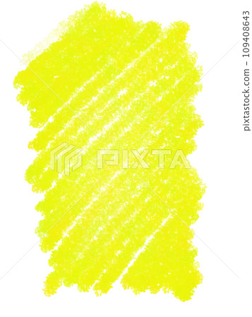 黃色蠟筆背景紋理 109408643