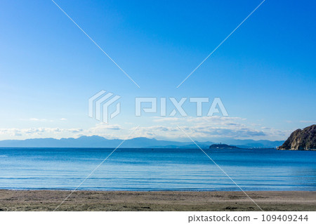 Zushi Beach in Kanagawa Prefecture Zushi Beach in Kanagawa Prefecture 109409244