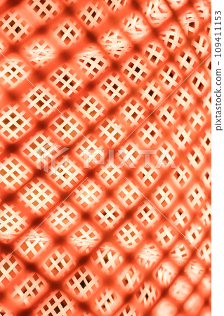 Bamboo woven lampshade part close-up Bamboo woven lampshade part close-up 109411153