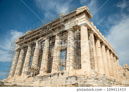 Very beautiful and historic acropolis landscape in athens greece Very beautiful and historic acropolis landscape in athens greece 109411433