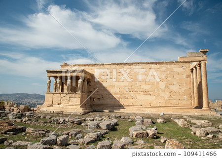 Very beautiful and historic acropolis landscape in athens greece Very beautiful and historic acropolis landscape in athens greece 109411466