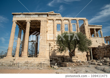 Very beautiful and historic acropolis landscape in athens greece Very beautiful and historic acropolis landscape in athens greece 109411473