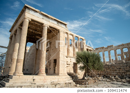 Very beautiful and historic acropolis landscape in athens greece Very beautiful and historic acropolis landscape in athens greece 109411474