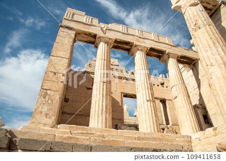Very beautiful and historic acropolis landscape in athens greece Very beautiful and historic acropolis landscape in athens greece 109411658