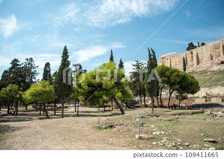 Very beautiful and historic acropolis landscape in athens greece 109411665