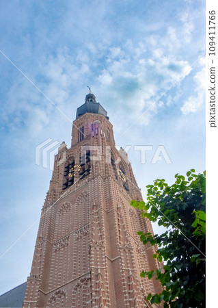 Soaring Elegance: The Hoogstraten Church Tower 109411766
