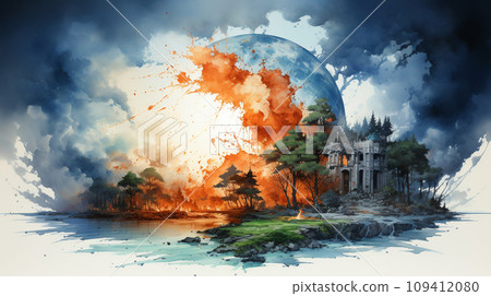 Image of global warming 109412080