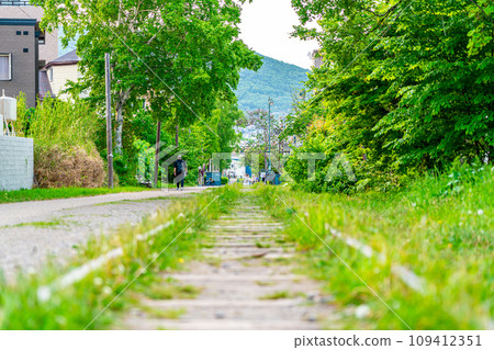 [北海道]小樽手宮線遺址的散步道 109412351