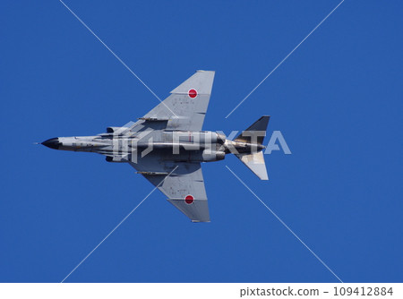 F-4 of the Air Self-Defense Force performing a maneuver flight at the air festival 109412884