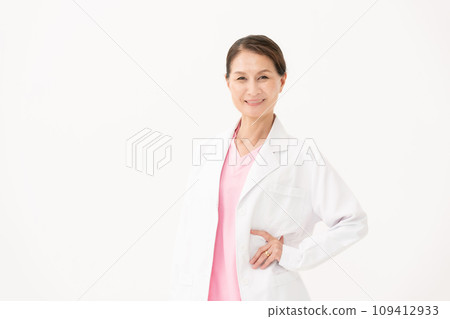 Medical female doctor 1 person Medical female doctor 1 person 109412933