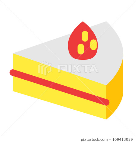 代表糖果、脆餅、草莓脆餅的顏色風格圖標 109413059