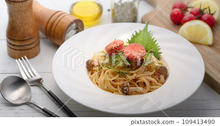 明太子義大利麵，經典的日式麵食 109413490